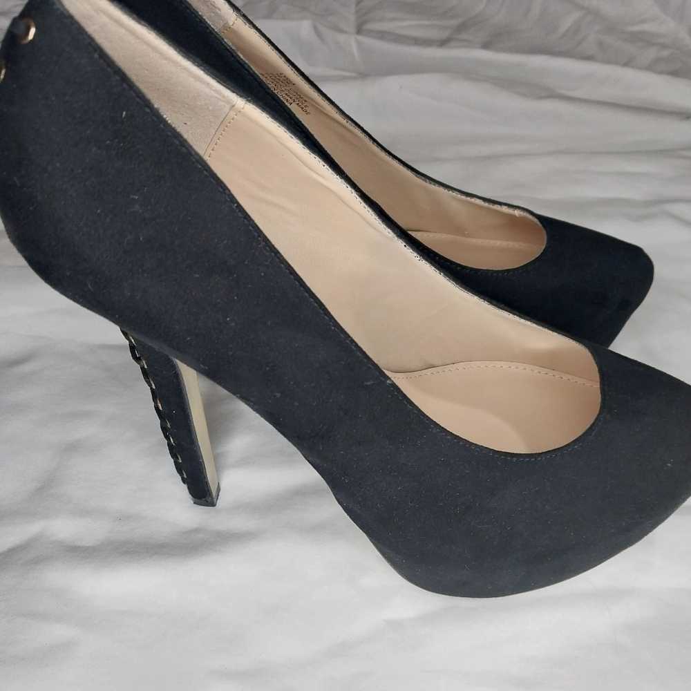 ShoeMint Lydia Black Women's Pumps Size 10.5 - Picture 7 of 12